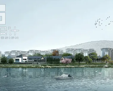 苏州吴江区项目沿岸效果图